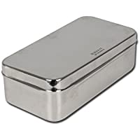 Los mejores  - GIMA S.p.A 5868 Caja de acero inoxidable- 20 cm x 10 cm x 6 cm